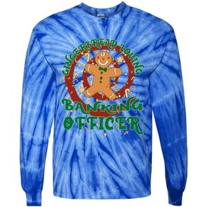 Banking Officer Job Gingerbread Funny Xmas Great Gift Tie-Dye Long Sleeve Shirt