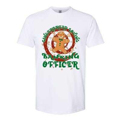 Banking Officer Job Gingerbread Funny Xmas Great Gift Softstyle CVC T-Shirt