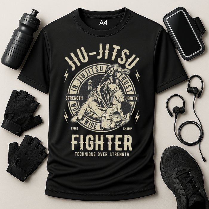 Bjj Outfit Jui Jujitsu Brazilian Jiu Jitsu Cooling Performance Crew T-Shirt