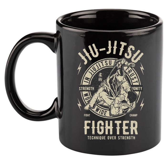 Bjj Outfit Jui Jujitsu Brazilian Jiu Jitsu 11oz C Handle Ceramic Mug
