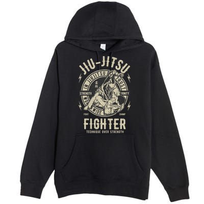 Bjj Outfit Jui Jujitsu Brazilian Jiu Jitsu Premium Pullover Hoodie