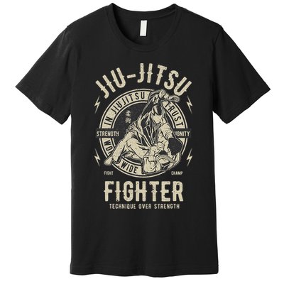 Bjj Outfit Jui Jujitsu Brazilian Jiu Jitsu Premium T-Shirt