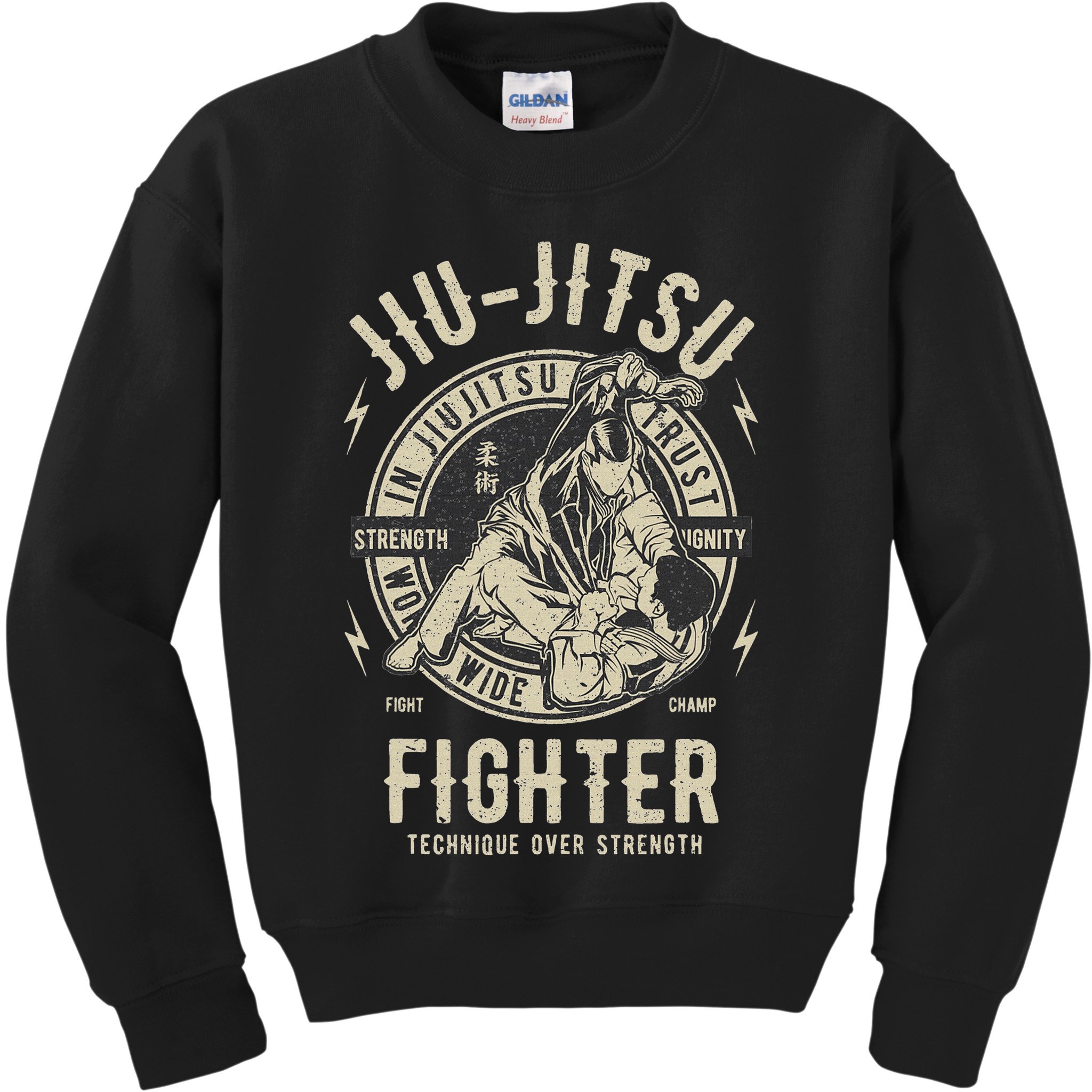 Bjj Outfit Jui Jujitsu Brazilian Jiu Jitsu Kids Sweatshirt