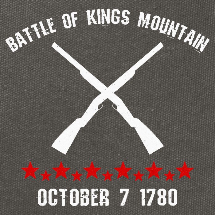 Battle Of Kings Mountain Revolutionary War 1780 Reenactor Cotton Canvas Backpack
