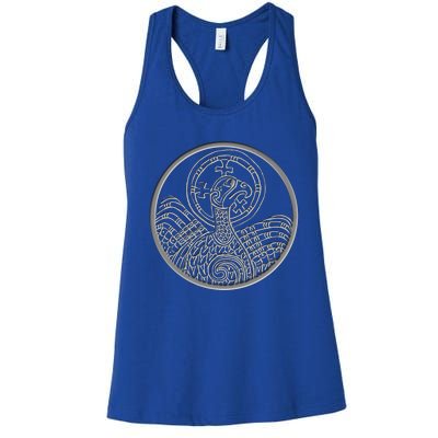 Book Of Kells Legend For St Patrick's Day Irish Celtic Knot Gift Women's Racerback Tank