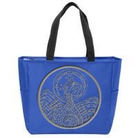 Book Of Kells Legend For St Patrick's Day Irish Celtic Knot Gift Zip Tote Bag