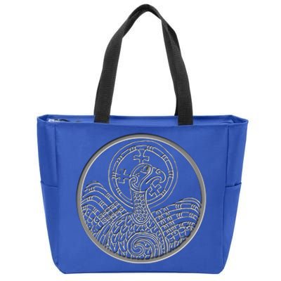 Book Of Kells Legend For St Patrick's Day Irish Celtic Knot Gift Zip Tote Bag