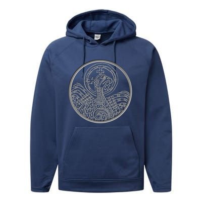 Book Of Kells Legend For St Patrick's Day Irish Celtic Knot Gift Performance Fleece Hoodie