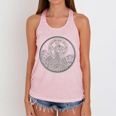 Book Of Kells Legend For St Patrick's Day Irish Celtic Knot Gift Women's Knotted Racerback Tank