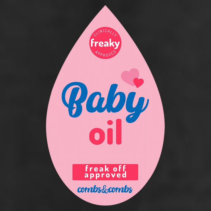 Baby Oil Lazy Funny Costume Ideas 7 Panel Mesh Trucker Snapback Hat