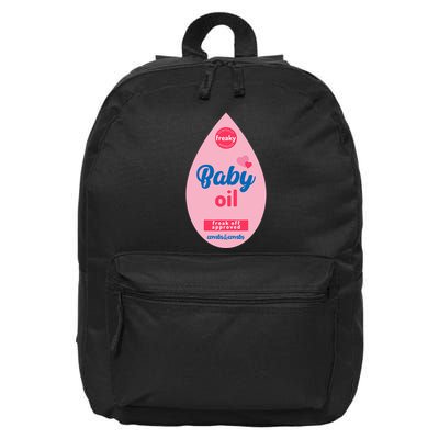 Baby Oil Lazy Funny Costume Ideas 16 in Basic Backpack