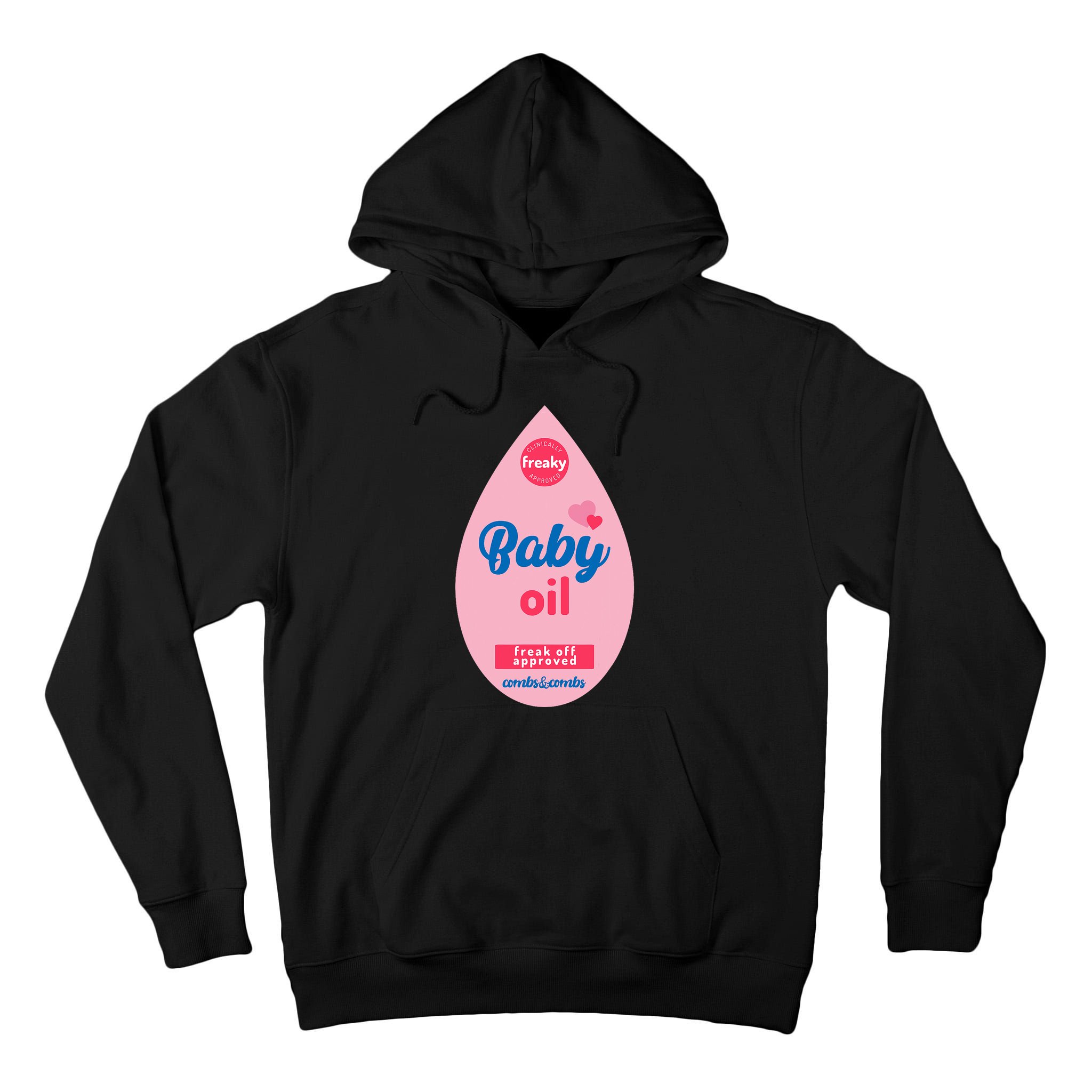 Baby Oil Lazy Funny Costume Ideas Tall Hoodie