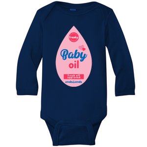 Baby Oil Lazy Funny Costume Ideas Baby Long Sleeve Bodysuit