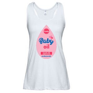 Baby Oil Lazy Funny Costume Ideas Ladies Essential Flowy Tank