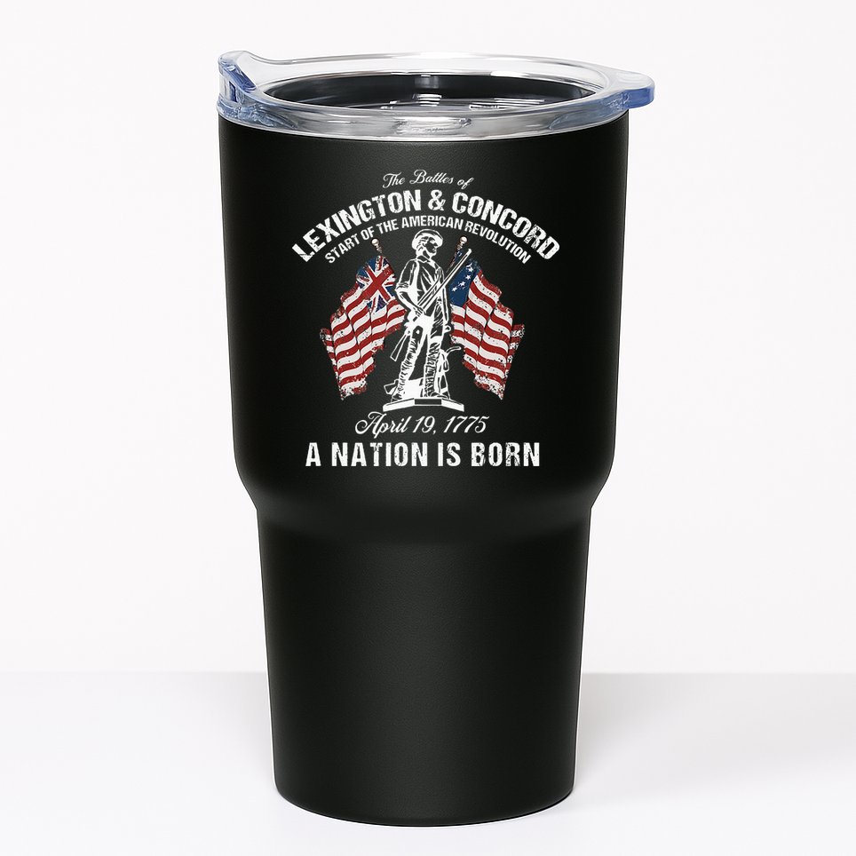 Battle Of Lexington And Concord American Revolution History Tumbler