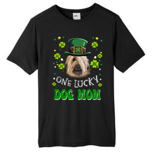 Briard One Lucky Dog Mom Funny Dogs Lover St Patrick's Day Gift Tall Fusion ChromaSoft Performance T-Shirt