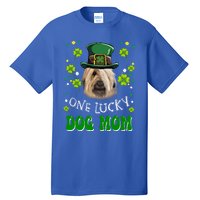 Briard One Lucky Dog Mom Funny Dogs Lover St Patrick's Day Gift Tall T-Shirt