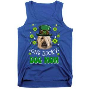 Briard One Lucky Dog Mom Funny Dogs Lover St Patrick's Day Gift Tank Top