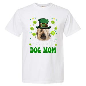 Briard One Lucky Dog Mom Funny Dogs Lover St Patrick's Day Gift Garment-Dyed Heavyweight T-Shirt