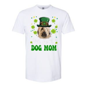 Briard One Lucky Dog Mom Funny Dogs Lover St Patrick's Day Gift Softstyle CVC T-Shirt