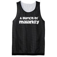 Bunch Of Malarkey Biden Trump Debate 2024 American Election Mesh Reversible Basketball Jersey Tank