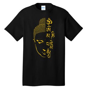 Buddha Om Mani Padme Hum Mantra Tall T-Shirt