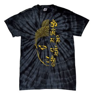 Buddha Om Mani Padme Hum Mantra Tie-Dye T-Shirt