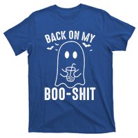 Back On My Booshit Funny Boo Ghost Halloween Costume Gift T-Shirt