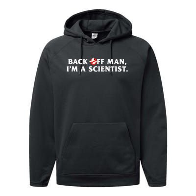 Back Off Man Performance Fleece Hoodie