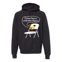 Battle Of Montgomery Alabama Riverboat Brawl Folding Chair Premium Hoodie