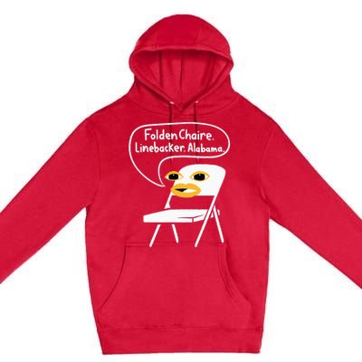 Battle Of Montgomery Alabama Riverboat Brawl Folding Chair Premium Pullover Hoodie