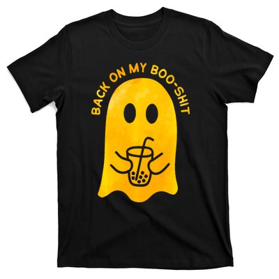 Back On My Booshit Halloween Funny T-Shirt