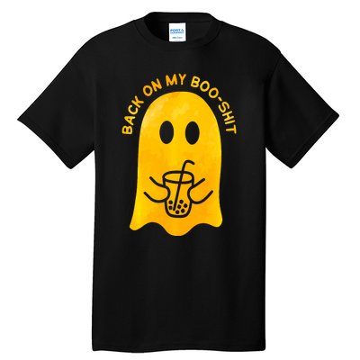 Back On My Booshit Halloween Funny Tall T-Shirt