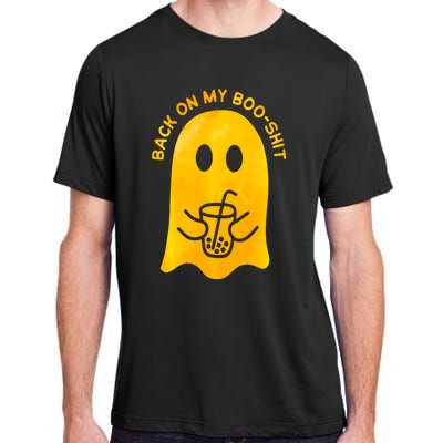 Back On My Booshit Halloween Funny Adult ChromaSoft Performance T-Shirt