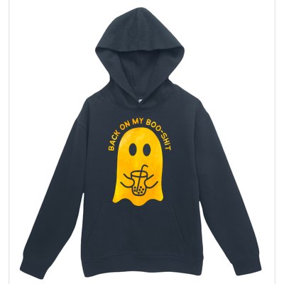 Back On My Booshit Halloween Funny Urban Pullover Hoodie