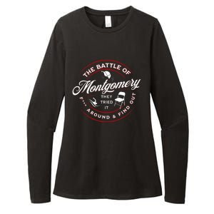 Battle Of Montgomery Riverboat Brawl White Chair Black Pride Womens CVC Long Sleeve Shirt