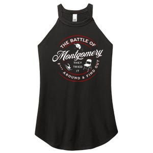 Battle Of Montgomery Riverboat Brawl White Chair Black Pride Women's Perfect Tri Rocker Tank