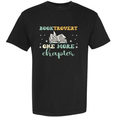 Booktrovert One More Chapter Gift Garment-Dyed Heavyweight T-Shirt