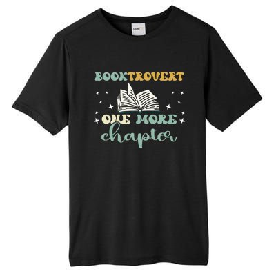 Booktrovert One More Chapter Gift Tall Fusion ChromaSoft Performance T-Shirt