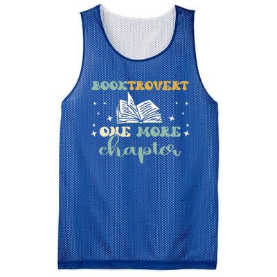 Booktrovert One More Chapter Gift Mesh Reversible Basketball Jersey Tank