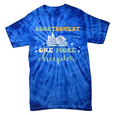 Booktrovert One More Chapter Gift Tie-Dye T-Shirt