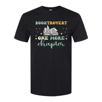 Booktrovert One More Chapter Gift Softstyle CVC T-Shirt