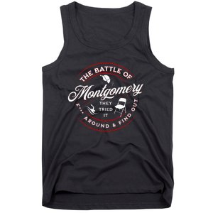 Battle Of Montgomery Riverboat Brawl White Chair Black Pride Tank Top