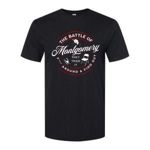 Battle Of Montgomery Riverboat Brawl White Chair Black Pride Softstyle CVC T-Shirt