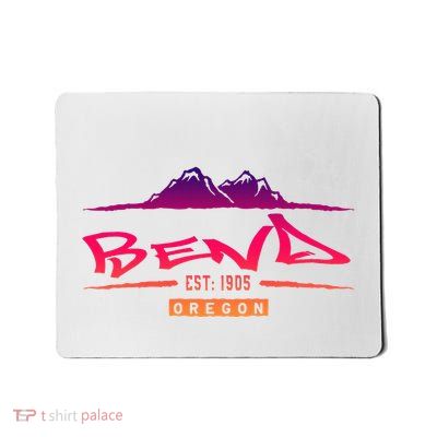 Bend Oregon Mountain Street Mousepad