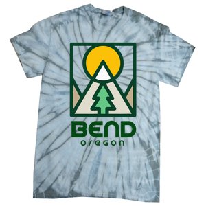 Bend Oregon Mountain Sunset Vacation Tie-Dye T-Shirt