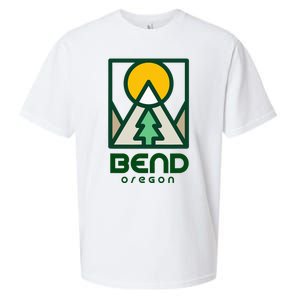 Bend Oregon Mountain Sunset Vacation Sueded Cloud Jersey T-Shirt