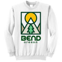 Bend Oregon Mountain Sunset Vacation Sweatshirt