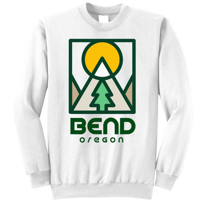 Bend Oregon Mountain Sunset Vacation Sweatshirt