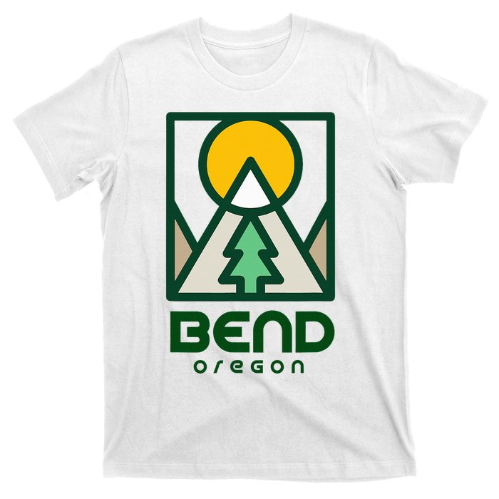 Bend Oregon Mountain Sunset Vacation T-Shirt